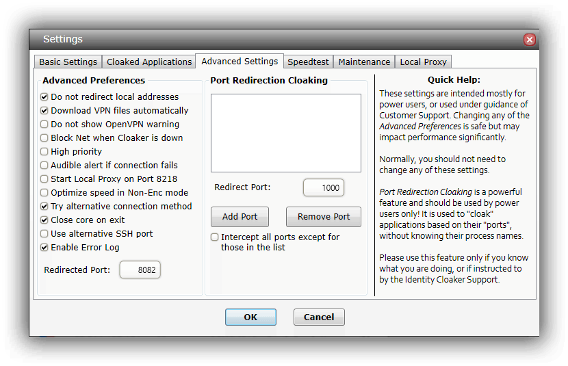 IDCloakerAdvancedSettings