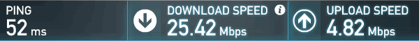 IbVPN SpeedBaseline