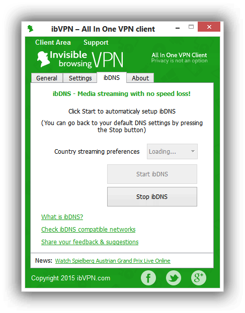 IbVPN ibDNS