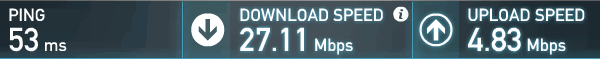 IbVPN speedtest