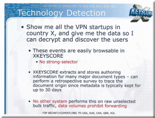 NSA Monitoring Can Track VPNs and Documents