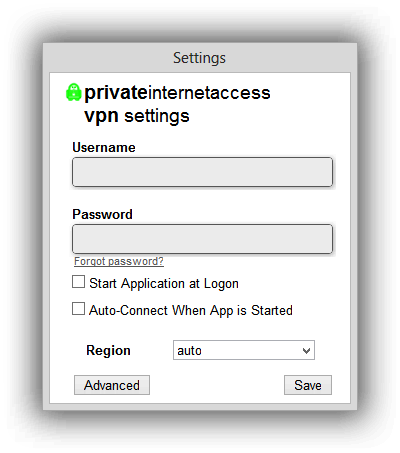 private internet access app wont open