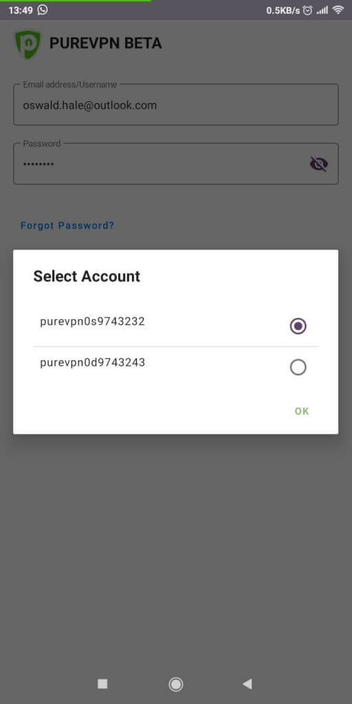 purevpn app